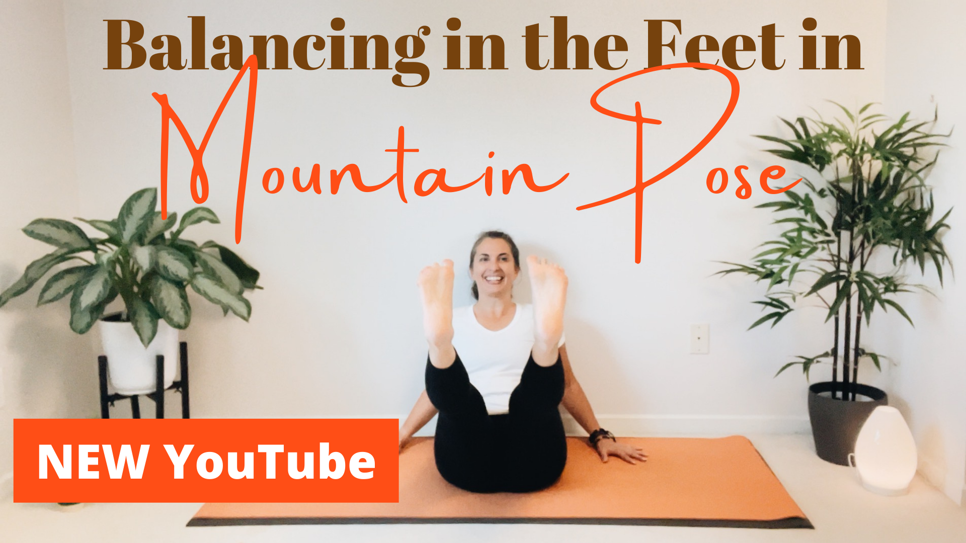 YouTube: Balanced Weight in Mountain Pose | Yoga with Laura