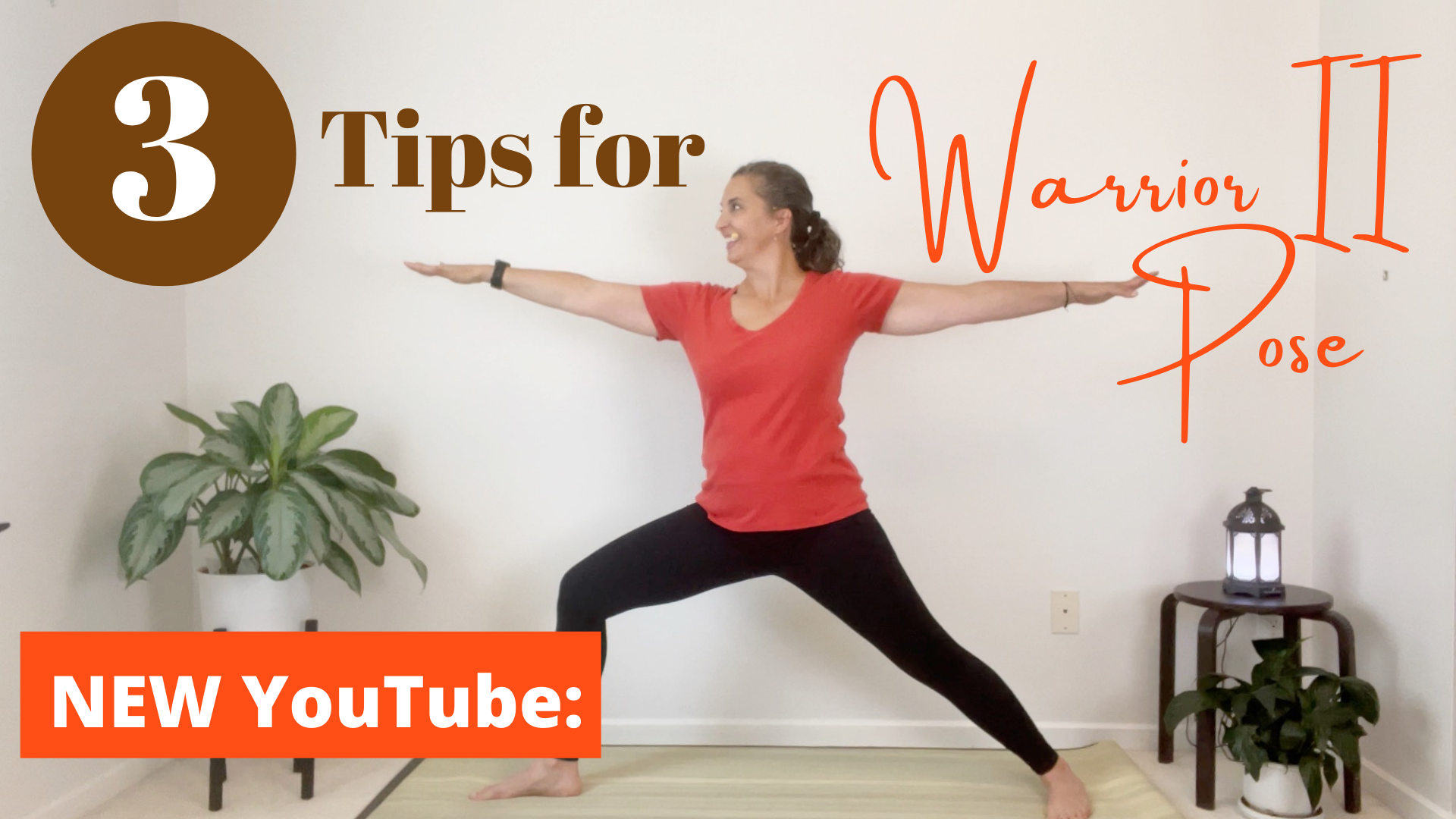 YouTube: 3 Tips to Align Warrior 2 | Yoga with Laura