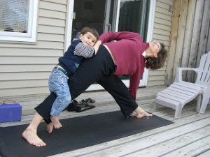 yoga with kids