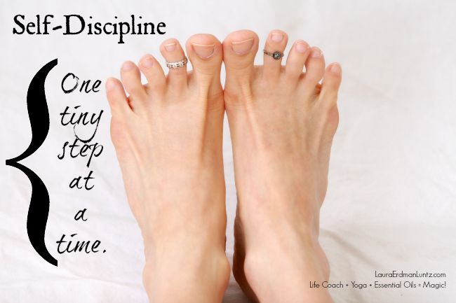 Self-Discipline: One tiny step | Life Coaching with MuseLaura