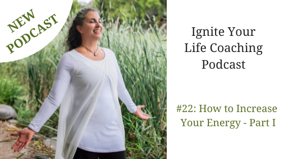 Podcast #22: How to Increase Your Energy – Part I