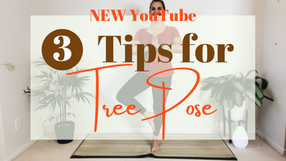 NEW YouTube: 3 Tips to Better Align Tree Pose