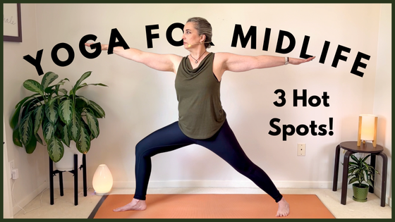 NEW YOGA VIDEO: 8 Yoga Poses for Midlife Women | FREE PRINTABLE