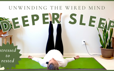 Youtube: Yoga for Tired but Wired: Unwind Your Mind and Body for Deeper Sleep