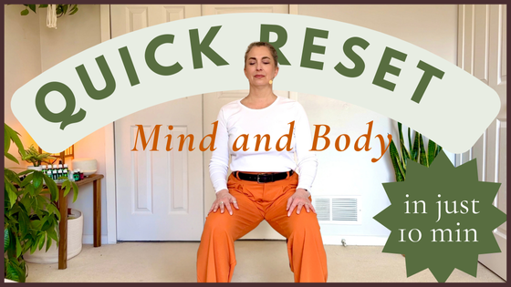 YouTube: Quick Chair Yoga Break:  A 10-Minute Reset to Refresh Your Mind and Body