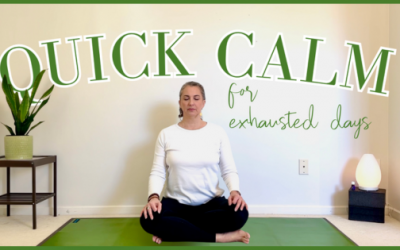 NEW YouTube: Burnout Recovery Yoga for Midlife Women | Quick 15 Min Flow