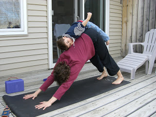 Doing Yoga With the Kids