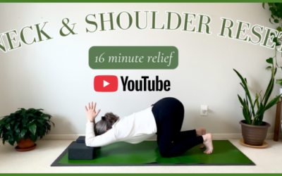 NEW Youtube: 16-Min Yoga for Shoulder & Upper Back Pain Relief