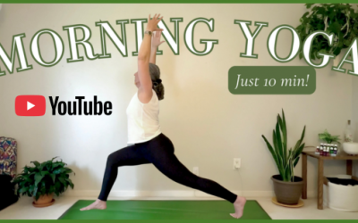NEW YouTube: 10-Min Morning Yoga Flow | Quick Practice for Busy Days
