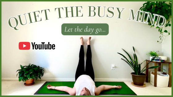 YouTube Video: Bedtime Yoga for a Busy Mind | Relax Your Nervous System & Sleep Better | Vagus Nerve