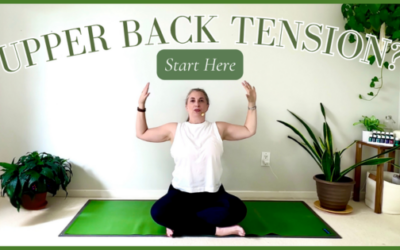 YouTube: Yoga Flow to Release Upper Back Tension & Open Your Heart + Shoulder Blade Tutorial